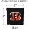 image:imageYouTheFan Officiallylicensed NFL Set of 8 Cornhole Bags  All Weather Dual Sided Slide amp Stop  regulation sizeCincinnati Bengals