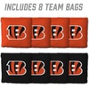 image:imageYouTheFan Officiallylicensed NFL Set of 8 Cornhole Bags  All Weather Dual Sided Slide amp Stop  regulation sizeCincinnati Bengals