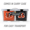 image:imageYouTheFan Officiallylicensed NFL Set of 8 Cornhole Bags  All Weather Dual Sided Slide amp Stop  regulation sizeCincinnati Bengals