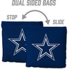 image:imageYouTheFan Officiallylicensed NFL Set of 8 Cornhole Bags  All Weather Dual Sided Slide amp Stop  regulation sizeDallas Cowboys
