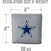image:imageYouTheFan Officiallylicensed NFL Set of 8 Cornhole Bags  All Weather Dual Sided Slide amp Stop  regulation sizeDallas Cowboys
