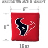 image:imageYouTheFan Officiallylicensed NFL Set of 8 Cornhole Bags  All Weather Dual Sided Slide amp Stop  regulation sizeHouston Texans