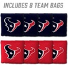 image:imageYouTheFan Officiallylicensed NFL Set of 8 Cornhole Bags  All Weather Dual Sided Slide amp Stop  regulation sizeHouston Texans