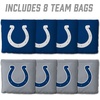 image:imageYouTheFan Officiallylicensed NFL Set of 8 Cornhole Bags  All Weather Dual Sided Slide amp Stop  regulation sizeIndianapolis Colts