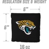 image:imageYouTheFan Officiallylicensed NFL Set of 8 Cornhole Bags  All Weather Dual Sided Slide amp Stop  regulation sizeJacksonville Jaguars