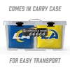 image:imageYouTheFan Officiallylicensed NFL Set of 8 Cornhole Bags  All Weather Dual Sided Slide amp Stop  regulation sizeLos Angeles Rams