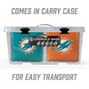 image:imageYouTheFan Officiallylicensed NFL Set of 8 Cornhole Bags  All Weather Dual Sided Slide amp Stop  regulation sizeMiami Dolphins