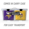 image:imageYouTheFan Officiallylicensed NFL Set of 8 Cornhole Bags  All Weather Dual Sided Slide amp Stop  regulation sizeMinnesota Vikings