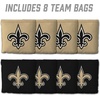 image:imageYouTheFan Officiallylicensed NFL Set of 8 Cornhole Bags  All Weather Dual Sided Slide amp Stop  regulation sizeNew Orleans Saints