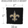image:imageYouTheFan Officiallylicensed NFL Set of 8 Cornhole Bags  All Weather Dual Sided Slide amp Stop  regulation sizeNew Orleans Saints