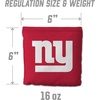 image:imageYouTheFan Officiallylicensed NFL Set of 8 Cornhole Bags  All Weather Dual Sided Slide amp Stop  regulation sizeNew York Giants