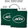image:imageYouTheFan Officiallylicensed NFL Set of 8 Cornhole Bags  All Weather Dual Sided Slide amp Stop  regulation sizeNew York Jets