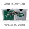 image:imageYouTheFan Officiallylicensed NFL Set of 8 Cornhole Bags  All Weather Dual Sided Slide amp Stop  regulation sizeNew York Jets