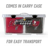 image:imageYouTheFan Officiallylicensed NFL Set of 8 Cornhole Bags  All Weather Dual Sided Slide amp Stop  regulation sizeTampa Bay Buccaneers