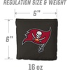 image:imageYouTheFan Officiallylicensed NFL Set of 8 Cornhole Bags  All Weather Dual Sided Slide amp Stop  regulation sizeTampa Bay Buccaneers