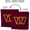 image:imageYouTheFan Officiallylicensed NFL Set of 8 Cornhole Bags  All Weather Dual Sided Slide amp Stop  regulation sizeWashington Commanders