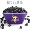 image:imageYouTheFan Officiallylicensed NFL Small Snack Bowl  100 Melamine dishwasher safe BPA free  Fan gift for snacks appetizers and other small bitesMinnesota Vikings