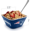 image:imageYouTheFan Officiallylicensed NFL Small Snack Bowl  100 Melamine dishwasher safe BPA free  Fan gift for snacks appetizers and other small bitesNew England Patriots