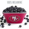 image:imageYouTheFan Officiallylicensed NFL Small Snack Bowl  100 Melamine dishwasher safe BPA free  Fan gift for snacks appetizers and other small bitesSan Francisco 49ers