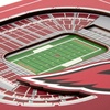image:imageYouTheFan Officiallylicensed NFL Stadium Series 3D Wall Art  multilayer team stadium replica detailed sports fan gift indoor decorArizona Cardinals