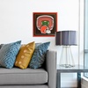 image:imageYouTheFan Officiallylicensed NFL Stadium Series 3D Wall Art  multilayer team stadium replica detailed sports fan gift indoor decorCleveland Browns