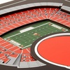 image:imageYouTheFan Officiallylicensed NFL Stadium Series 3D Wall Art  multilayer team stadium replica detailed sports fan gift indoor decorCleveland Browns