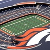 image:imageYouTheFan Officiallylicensed NFL Stadium Series 3D Wall Art  multilayer team stadium replica detailed sports fan gift indoor decorDenver Broncos