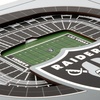 image:imageYouTheFan Officiallylicensed NFL Stadium Series 3D Wall Art  multilayer team stadium replica detailed sports fan gift indoor decorLas Vegas Raiders