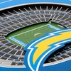 image:imageYouTheFan Officiallylicensed NFL Stadium Series 3D Wall Art  multilayer team stadium replica detailed sports fan gift indoor decorLos Angeles Chargers