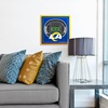 image:imageYouTheFan Officiallylicensed NFL Stadium Series 3D Wall Art  multilayer team stadium replica detailed sports fan gift indoor decorLos Angeles Rams