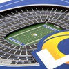 image:imageYouTheFan Officiallylicensed NFL Stadium Series 3D Wall Art  multilayer team stadium replica detailed sports fan gift indoor decorLos Angeles Rams