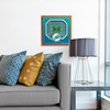 image:imageYouTheFan Officiallylicensed NFL Stadium Series 3D Wall Art  multilayer team stadium replica detailed sports fan gift indoor decorMiami Dolphins