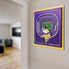 image:imageYouTheFan Officiallylicensed NFL Stadium Series 3D Wall Art  multilayer team stadium replica detailed sports fan gift indoor decorMinnesota Vikings