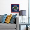 image:imageYouTheFan Officiallylicensed NFL Stadium Series 3D Wall Art  multilayer team stadium replica detailed sports fan gift indoor decorNew England Patriots