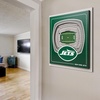 image:imageYouTheFan Officiallylicensed NFL Stadium Series 3D Wall Art  multilayer team stadium replica detailed sports fan gift indoor decorNew York Jets