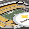 image:imageYouTheFan Officiallylicensed NFL Stadium Series 3D Wall Art  multilayer team stadium replica detailed sports fan gift indoor decorPittsburgh Steelers