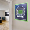 image:imageYouTheFan Officiallylicensed NFL Stadium Series 3D Wall Art  multilayer team stadium replica detailed sports fan gift indoor decorSeattle Seahawks