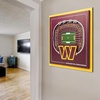 image:imageYouTheFan Officiallylicensed NFL Stadium Series 3D Wall Art  multilayer team stadium replica detailed sports fan gift indoor decorWashington Commanders