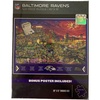 image:imageYouTheFan NFL Baltimore Ravens Joe Journeyman NFL Puzzle amp Bonus Poster Team Colors 15 X 20