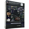 image:imageYouTheFan NFL Baltimore Ravens Retro Series 500pc Puzzle with Bonus Poster Team Colors 15 x 20