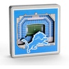 image:imageYouTheFan NFL Detroit Lions 3D StadiumView Magnets  Ford Field