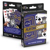 image:imageYouTheFan NFL OfficiallyLicensed Playing Cards  Original Artwork on All face Cards and Jokers  Teams Official Colors  Quality Linen Texture  Designed in The USABaltimore Ravens