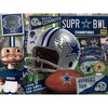 image:imageYouTheFan NFL Wooden Retro Series Puzzle 1775 x 1325 Inches 333 PiecesDallas Cowboys