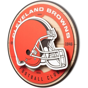 image:imageYouTheFan NFL 3D Circle Backer Wall Art precisioncrafted multiple layers create striking depth readytohang officially licensed and visually stands outCleveland Browns