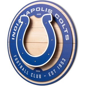 image:imageYouTheFan NFL 3D Circle Backer Wall Art precisioncrafted multiple layers create striking depth readytohang officially licensed and visually stands outIndianapolis Colts