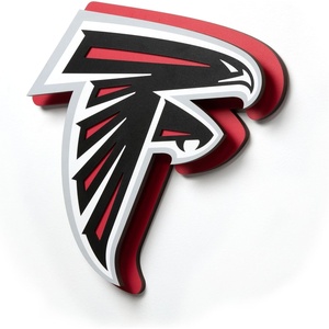 image:imageYouTheFan NFL 3D DieCut Wall Art precisioncrafted and lasercut in the exact shape of your teams logo multiple layers create striking depth readytohang and officially licensedAtlanta Falcons