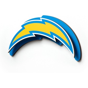 image:imageYouTheFan NFL 3D DieCut Wall Art precisioncrafted and lasercut in the exact shape of your teams logo multiple layers create striking depth readytohang and officially licensedLos Angeles Chargers