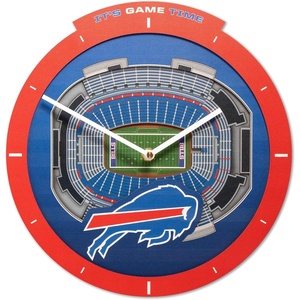 image:imageYouTheFan NFL Arizona Cardinals 3D StadiumView ClockBuffalo Bills
