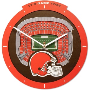 image:imageYouTheFan NFL Arizona Cardinals 3D StadiumView ClockCleveland Browns
