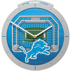 image:imageYouTheFan NFL Arizona Cardinals 3D StadiumView ClockDetroit Lions